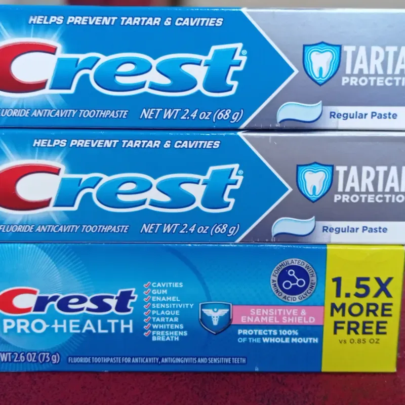 Pasta de dientes Crest