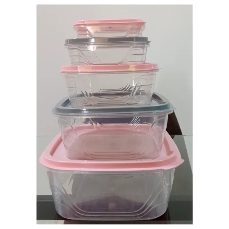 Pozuelos plásticos 5 piezas 