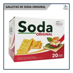 Caja de Galletas de Soda Originales 