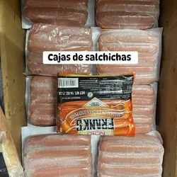 Caja de salchichas 24 paquetes