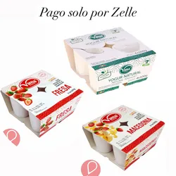 Caja de Vasitos de yogurt Vima 