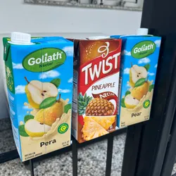 Cajas de jugo 1 litro 