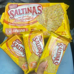 Galletas de soda sabor a mantequilla 