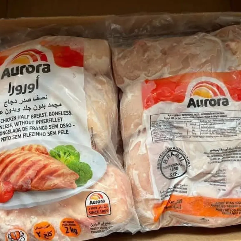 Paquetes de pechuga de pollo 