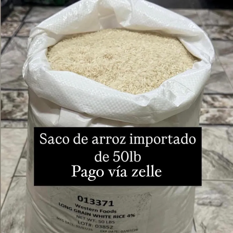 Saco de Arroz Importado 