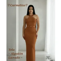🍂 Vestido con  Adornos de Huecos 🍂