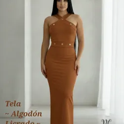 🍂 Vestido con  Adornos de Huecos 🍂