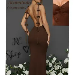 🎀 Vestido De Adornos con Lazos🎀