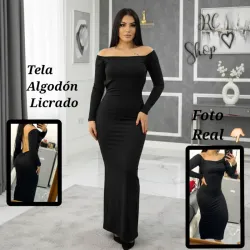 🍒 Vestido ~ Estilo Levanta Glúteos , Mangas Largas 🍒