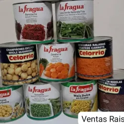 Latas grandes de Conservas 