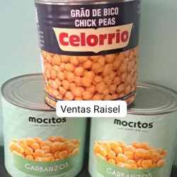 Latas grandes de Garbanzos Cocidos Extra 