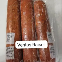 Pqt de Chorizos Vela de 1kg el estuche pesa 3kg 