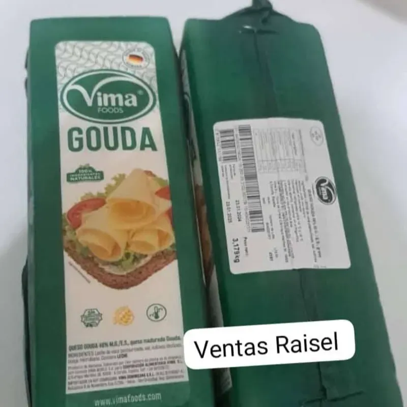 Queso Gouda Vima Alemán de 3.2kg 