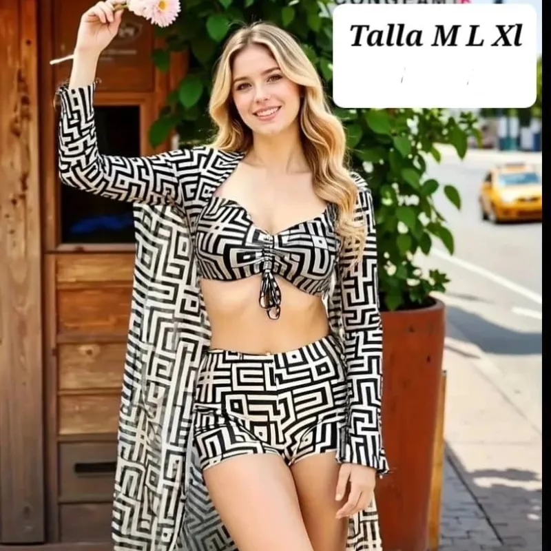 Bikini con kimono