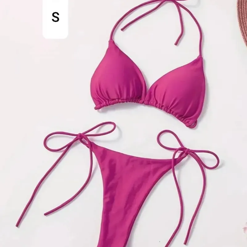 Bikini rosado 