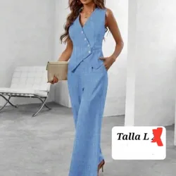 Conjunto chaleco y pantaloneta