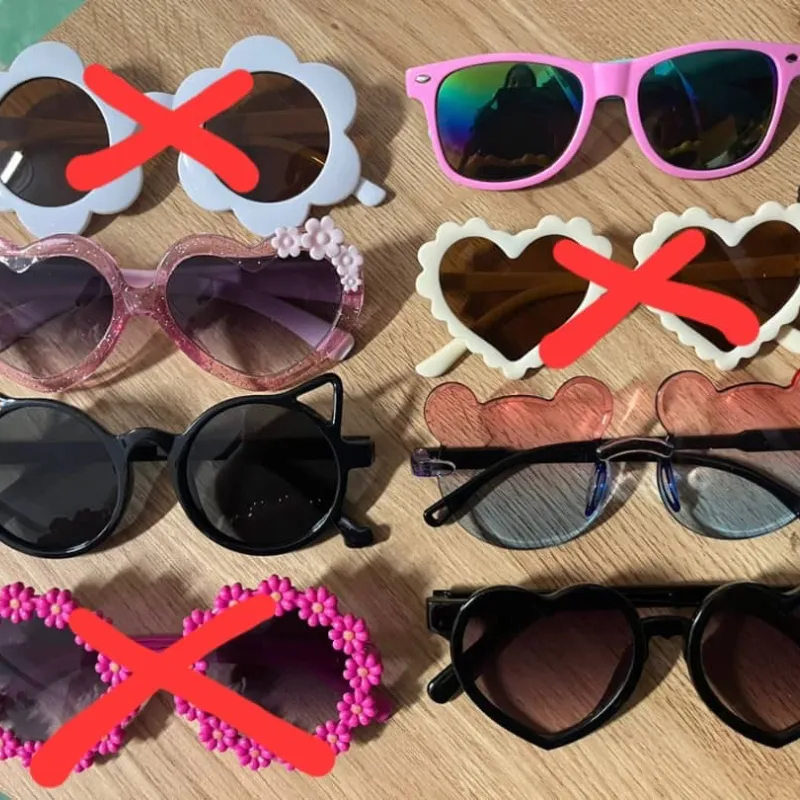 Gafas de niña