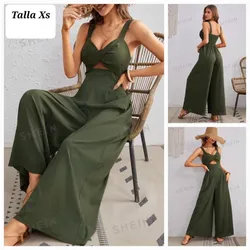 Monopantaloneta verde olivo