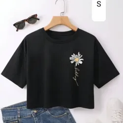 Pulover negro corto