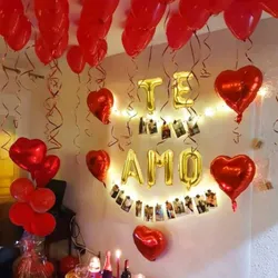 Set de decoración de amor