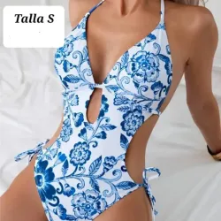 Trusa azul y blanca