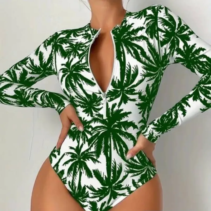 Trusa blanca y verde