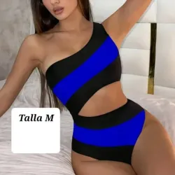 Trusa negra y azul