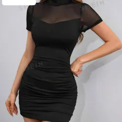 Vestido corto ajustado