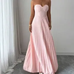 Vestido rosado