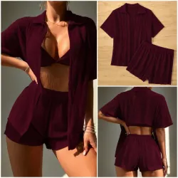 CONJUNTO DE SHORTS Y CAMISA PLAYERA