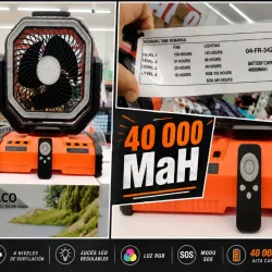VENTILADORES RECARGABLES 40Mah