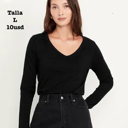 Enguatada negra de mujer 100% algodón