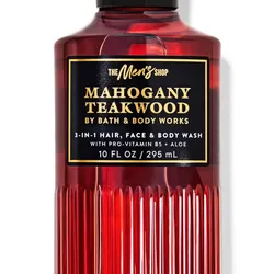 Gel de baño para hombre Mahogany Teakwood