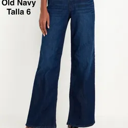 Jeans de mujer corte recto Talla 6