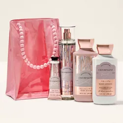 Juego 4 piezas Champagne Toast