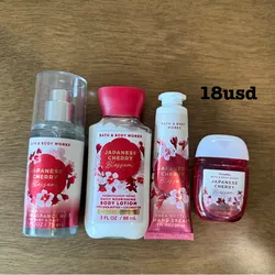 Mini juego 4 piezas Japanese Cherry Blossom