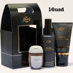 Mini set para hombre Noir