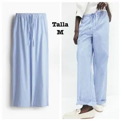 Pantaloneta de mujer de rayas azules