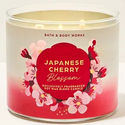 Vela 3 mechas Japanese Cherry Blossom