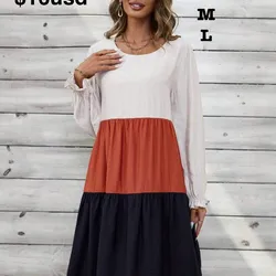 Vestido mangas largas