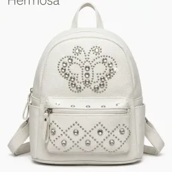 Muchilita blanca de uso 5 usd