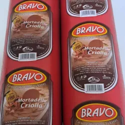 Mortadela bravo criolla