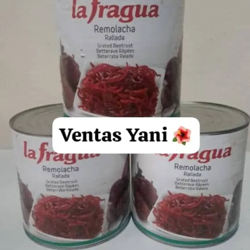 Remolacha Rayada, lata grande