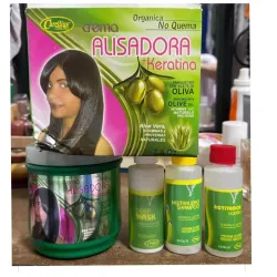 Crema alisadora+keratina