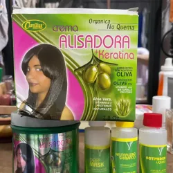 Crema alisadora+keratina 🫒🥑✨