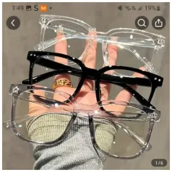 Gafas transparentes