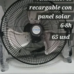 Ventilador recargable