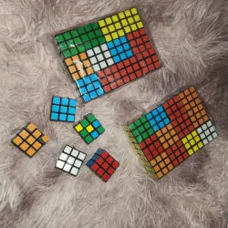  Mini Cubitos rubí 