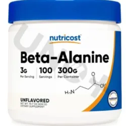 Beta Alanine Nutricost.