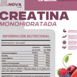 Creatina B.Nova.100 servicio